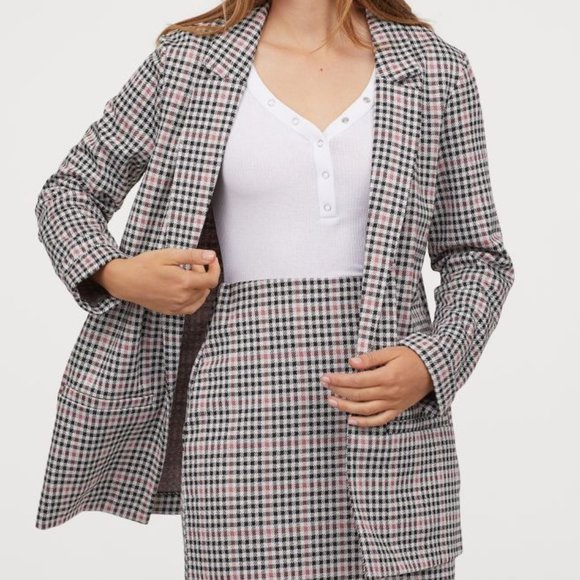 *SOLD* H&M Plaid Blazer - Picture 1 of 3